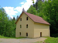 Le moulin de Vermondans (moulin à grains restauré).