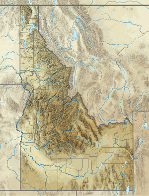 Camas Creek (Big Wood River tributary) is located in Idaho