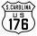 U.S. Highway 176 Alternate marker