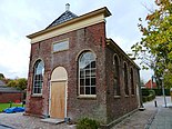 Synagoge uit 1878 tijdens restauratie (2010), aangemerkt als gemeentelijk monument.