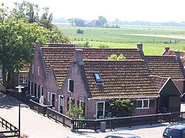 Moddergat vanaf de zeedijk