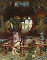 The Lady of Shalott label QS:Len,"The Lady of Shalott" label QS:Lpl,"Pani z Shalott" 1889-1902