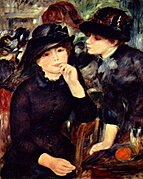 Renoir, Nenes en negre