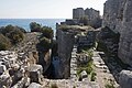 Land castle of Korykos View northeast with possible harbour entrance