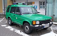 Land Rover Discovery der deutschen Bundespolizei