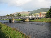 Road bridge over the Tweed and Henry Ballantyne Memorial Institute