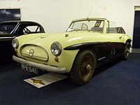 One of the two Jensen 541s converted into drophead coupés by Abbott of Farnham