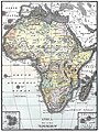 Map of Africa (1890)