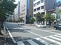 長野市の金融街となっているターミナル通り