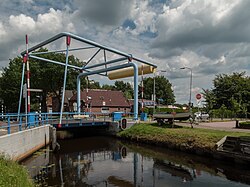 Drawing bridge: de Ommelanderklap