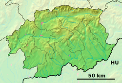 Tuhár is located in Banská Bystrica Region