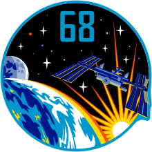 Description de l'image ISS Expedition 68 Patch.svg.