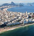 Ipanema amb Copacabana al fons.