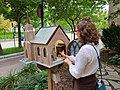 Public Bookcase outside of Grace Episcopal Church (Madison, Wisconsin)