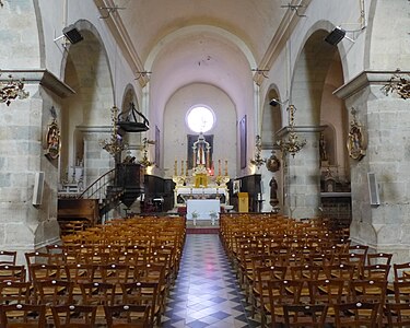 Intérieur de l'église.