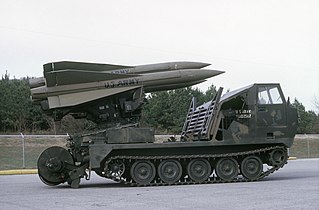 M727 Hawk Guided Missile Equipment Carrier, based on the M548