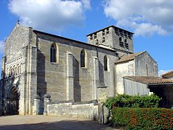 Skyline of Saint-Denis-de-Pile