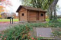 Replica of Skinner's original cabin