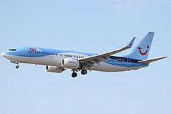 Boeing 737-800 der TUIfly