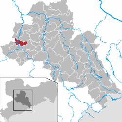 Wechselburg – Mappa