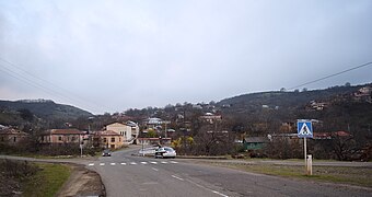 A view of the village