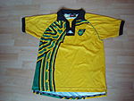 Maillot de la Jamaïque pour la Coupe du monde 1998.