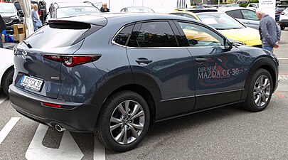 Mazda_CX-30 atpå Leonberger Autoschau 2019