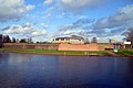 Citadel van 's-Hertogenbosch van de zuidkant gezien.