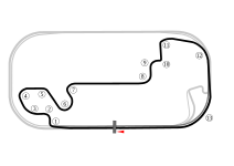 Combined road course layout utilized 2012–2013