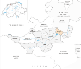 Nenzlingen – Mappa