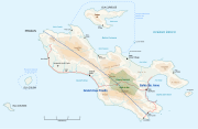 Map of Praslin