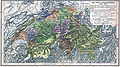 Historical map of Switzerland 1291-1515 (1912) [technical revised version]