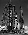 Saturn SA-7 on the launch pad