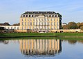 Facade sud du chateau d'Augustusburg. Novembre 2017.