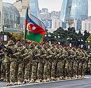 Personnel of the Special Forces of the Nakhchivan Army.