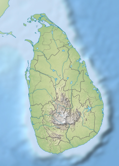 Mandekal Aru is located in Sri Lanka