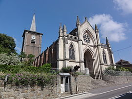 The church in Vendegies-sur-Écaillon