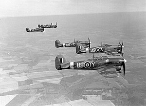 Hawker Typhoon Mk IB der 56. Squadron