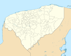 Komchén is located in Yucatán (state)