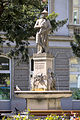 Heutiger Augustinbrunnen auf dem Augustinplatz, enthüllt im Oktober 1952.