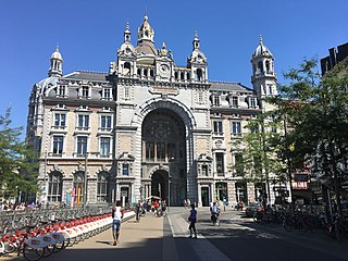 Antwerp central station (Antwerpen-Centraal)