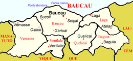 Location in Baucau District