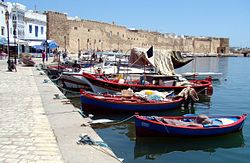 Porto antigo e casbá de Bizerta