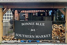 The barbecue pit at Bonnie Blue was named after former employee Sanjaya Bishankhe in 2017 and the inscription of his name is at the top of the pit.