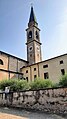 Campanile della chiesa parrocchiale di Santa Maria Assunta in Albaredo d'Adige.