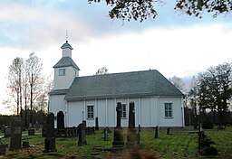 Töftedals kyrka i oktober 2012