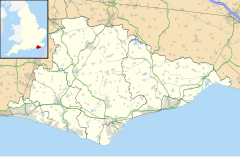 Hollingbury is located in East Sussex