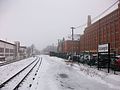 Bahnhof Stützengrün im Winter (2017)