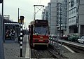 tram van HTM op het station