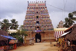 1999 ல் எடுக்கப்பட்ட பட்டீஸ்வரம், துர்காம்பிகை கோவில் கோபுரம்